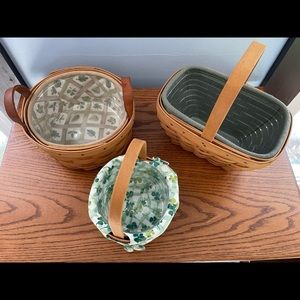☘️ 3 Longaberger baskets ☘️